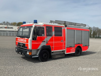 2000 MAN L25-10.224LC 4x2 Crew Cab Fire Truck