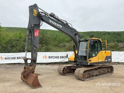2014 Volvo EC140DL Excavadora de Cadenas
