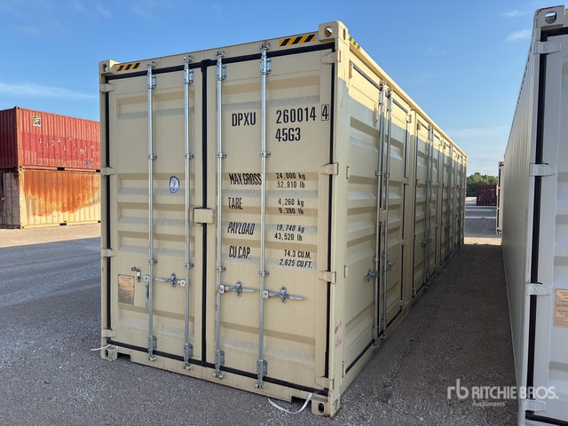 2026 40 ft High Cube Multi-Door Storage Container