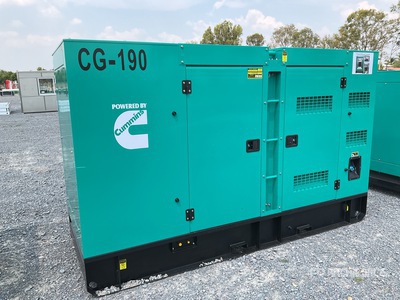 2026 Cummins CG190 190 kVA Skid-Mounted Planta de Luz (Sin Usar) / Generator Set (Unused)