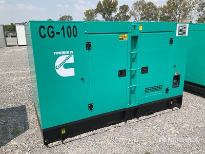 2026 Cummins CG-100 100 kVA Skid-Mounted Planta de Luz (Sin Usar) / Generator Set (Unused)