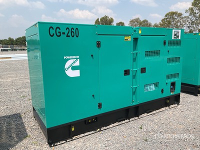 2026 Cummins CG260 260 kVA Skid-Mounted Planta de Luz (Sin Usar) / Generator Set (Unused)
