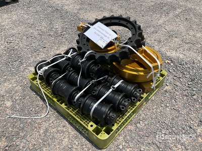 2026 Lote de Rodamientos y Segmentos de Piñon para Excavadora (Sin Usar) / Sprokets and Track Rollers Accessoire divers pour excavatrice - Fits Cat 320 (Unused)