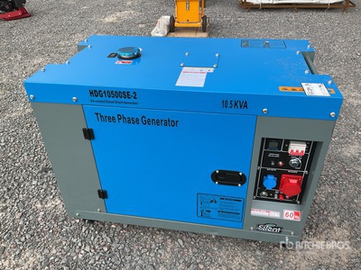 2026 HDG10500SE-2 10.5 kVA Mobile Planta de Luz (Sin Usar) / Generator Set (Unused)