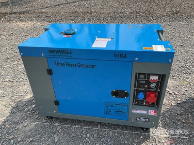 2026 HDG10500SE-2 10.5 kVA Mobile Planta de Luz (Sin Usar) / Generator Set (Unused)