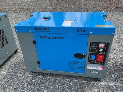 2026 HDG10500SE-2 10.5 kVA Mobile Planta de Luz (Sin Usar) / Generator Set (Unused)
