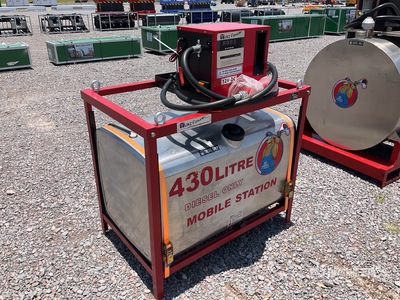 2026 Yuni D430DC 430 L Skid Mounted Stainless Steel Diesel Tanque para Combustible (Sin Usar) / Serbatoio carburante (Unused)