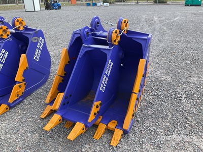 Quantity of (2) 2026 Paw EB200H Digging Lote de Cucharones (Sin Usar) / دلو حفارة - Fits Cat 320
