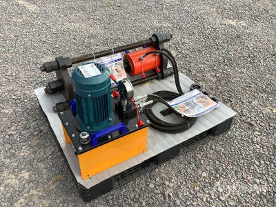 2026 Delelxi 100T Electric Prensa Hidraulica Portatil para Pernos (Sin Usar) / Portable Hydraulic Track Pin Press Machine Attrezzatura per impianto industriale (Unused)