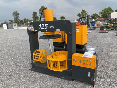 2026 SUN TPM125 Prensa para Llantas Solidas (Sin Usar) / 125 Ton Solid Tyre Press Machine Pressa da officina (Unused)