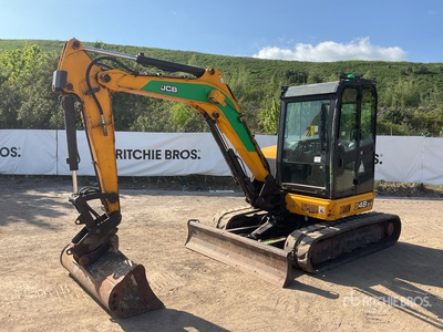 2018 JCB 48Z-1 Excavadora de Cadenas
