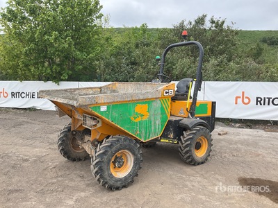 JCB 3 ton 4x4 dumper
