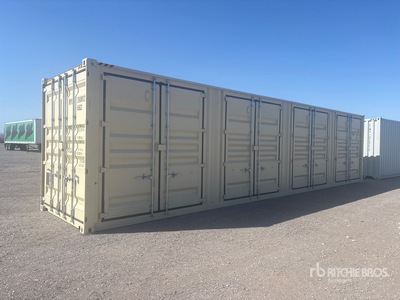 2026 40 ft High Cube Multi-Door Storage Container