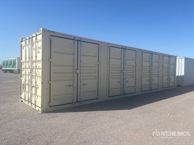 2026 40 ft High Cube Multi-Door Storage Container