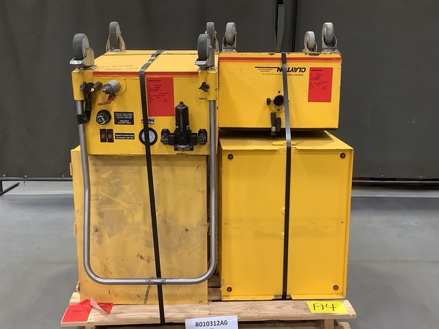 (2) Clayton DM-100 DustMaster Electric HEPA Vacuums