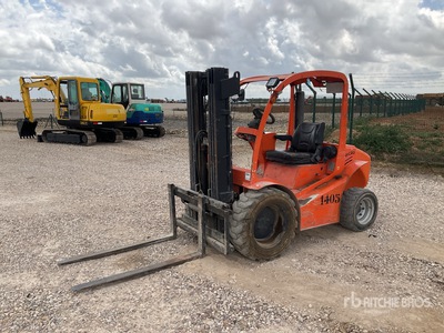 2009 Mast Explorer H16D 4x4 Rough Terrain Forklift