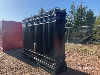 Quantity of (20) 10 ft x 7 ft Powder Coated Fencing (Unused)