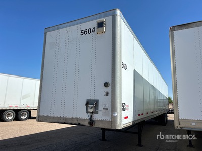 2013 Wabash Dura-Plate 53 ft x 102 in T/A Van Trailer