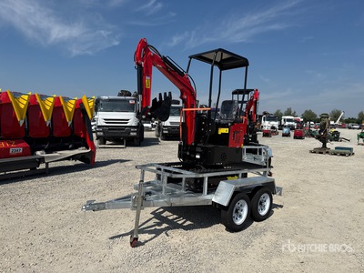 2025 JPC HT12 on Trailer Mini Excavadora (Unused)