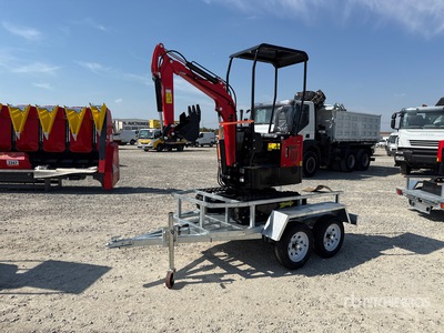2025 JPC HT12 on Trailer Mini Excavadora (Unused)