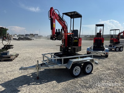 2025 JPC HT12 on Trailer Mini Excavadora (Unused)