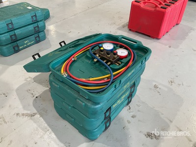 Quantity of (4) REFCO 4 Way Manifold