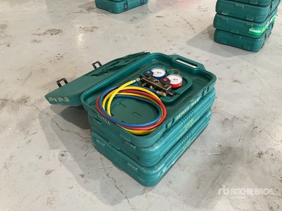 Quantity of (3) REFCO 2 Way manifold