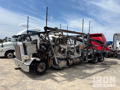 2020 Peterbilt 389 6x4 Sleeper Car Carrier Truck (Inoperable)