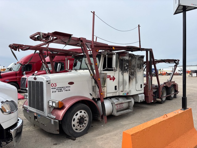2007 Peterbilt 379 6x4 Sleeper Car Carrier Truck (Inoperable)
