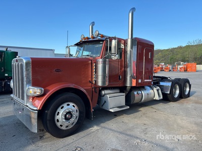 2020 Peterbilt 389 6x4 Cabeza Tractora Cabina Dormitorio (Inoperable)