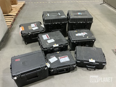 (8) Assorted Storage Cases