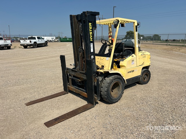 2005 Hyster H110XM 10450 lb Pneumatic Tire Forklift