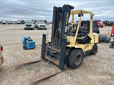 2005 Hyster H110XM 10450 lb Pneumatic Tire Forklift (Inoperable)