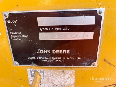 2018 John Deere 245G LC Tracked Excavator