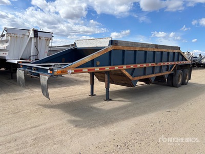 1978 Mccoy 34 ft T/A Bauchkippanhänger