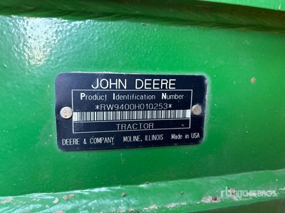 1998 John Deere 9400 Articulated 4WD Tractor