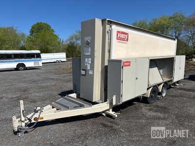 FORTS USA Mobile Shelter w/2014 Myco Trailers M20HTA Trailer
