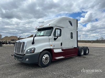 2016 Freightliner Cascadia 125 T/A Sleeper Truck Tractor