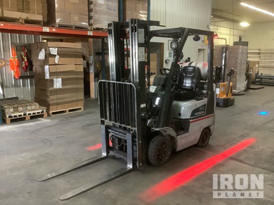 2007 (unverified) Nissan MCP1F1A15LV 2550 lb Cushion Tire Forklift