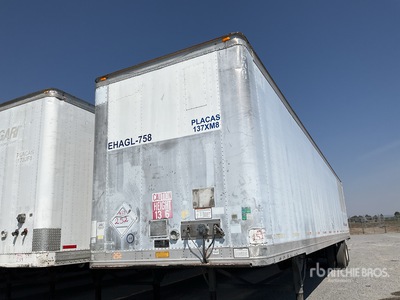 2001 Great Dane 53 ft x 102 in T/A Geschlossene Anhänger
