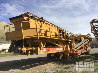 2013 CEC 20X30-400 Portable Closed Circuit Tandem jaw/cone plant محطة سحق