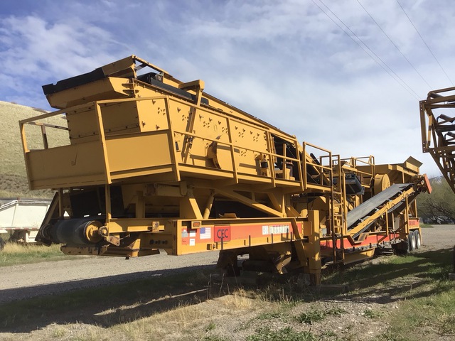 2013 CEC 20X30-400 Portable Closed Circuit Cone Crushing Plant