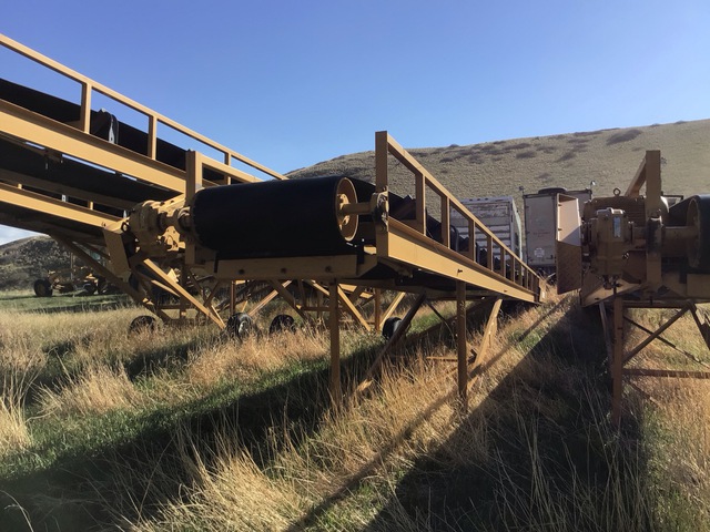 30 in x 60 ft Stationary Transfer Conveyor