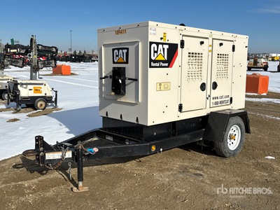 2018 Cat XQ35 C2.2 27 kW Mobile Generator Set