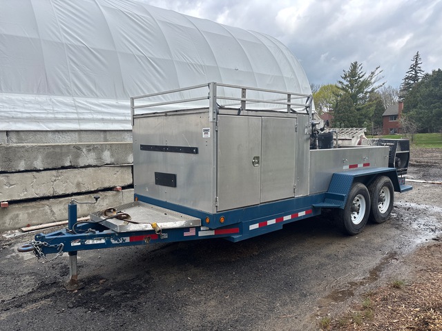 2018 Lil Bubba 16 ft T/A Concrete Mixer Equipment Trailer