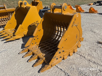 2026 Warrior WBSC20-1100 44 in Skeleton Excavator Bucket - Fits Cat 320 / 20 - 25 ton (Unused)