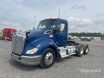 2019 Kenworth T-680 6x4 T/A Day Cab Truck Tractor