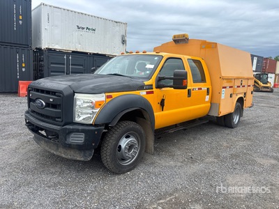 2016 Ford F-550 4x2 Crew Cab Utility Truck