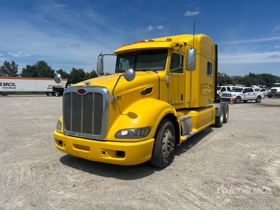 2012 Peterbilt 386 6x4 T/A Sleeper Truck Tractor