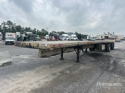 1999 Raven 48 ft T/A Flatbed Trailer